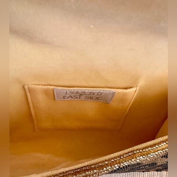 Island to East Side Custom “Mimi” Leopard Print Clutch. NWT - Picture 5 of 8